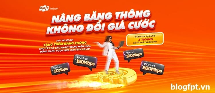 Ưu đãi lắp mạng FPT
